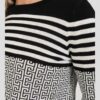 PULLOVER - Knit CC logo jaquard with round nec – Bild 4